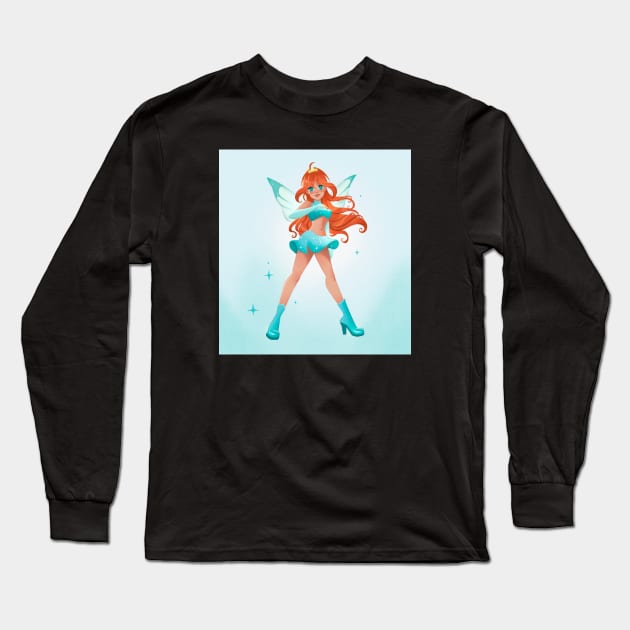 Bloom from Winx club (2) Long Sleeve T-Shirt by AliWing